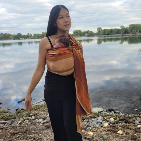 Écharpe Ajustable Tissée Ring Sling Nature