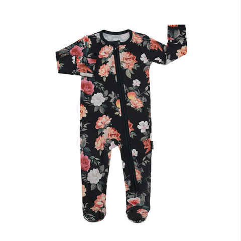 Pyjama Avec Pieds Midnight Blossom