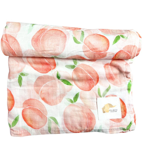 Mousseline Bambou Pêche