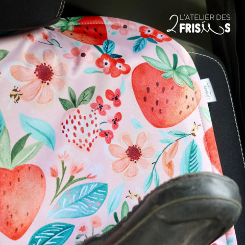 Protège-Sièges De Voiture Imperméable Évolutif Succulentes Fraises