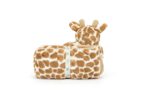 Bashful Giraffe Blankie