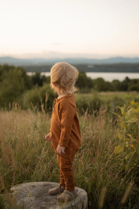 Onesie Évolutif Caramel Motifs Country