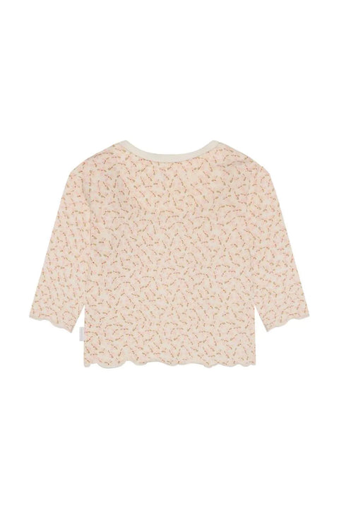 T-Shirt Manches Longues Egret Fleuris