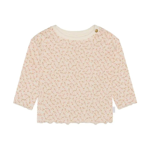 T-Shirt Manches Longues Egret Fleuris