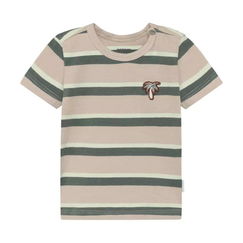 T-Shirt Rayé Irish Cream