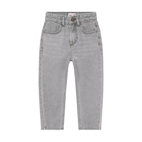 Jean Coupe Relax Denim Gris Clair