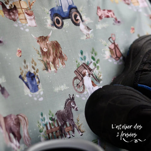 Protège-Sièges De Voiture Imperméable Évolutif Ferme