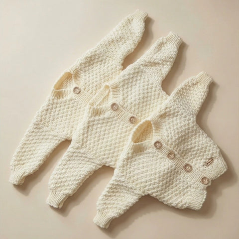 Cardigan Crème (0-3 Mois)