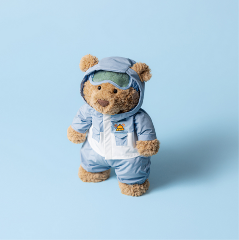 Peluche Bartholomew Bear « Snow Suit »