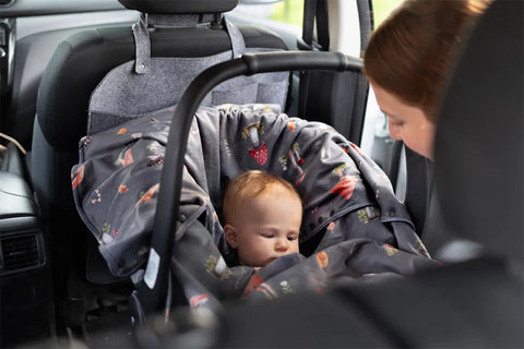 Poncho Pour L’auto Champignons Gris