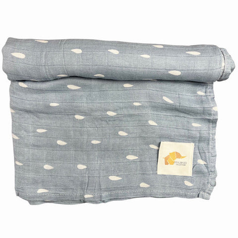 Mousseline Coton Gouttes De Pluie