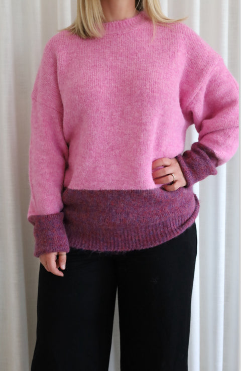 Chandail Sandra Duo Rosé