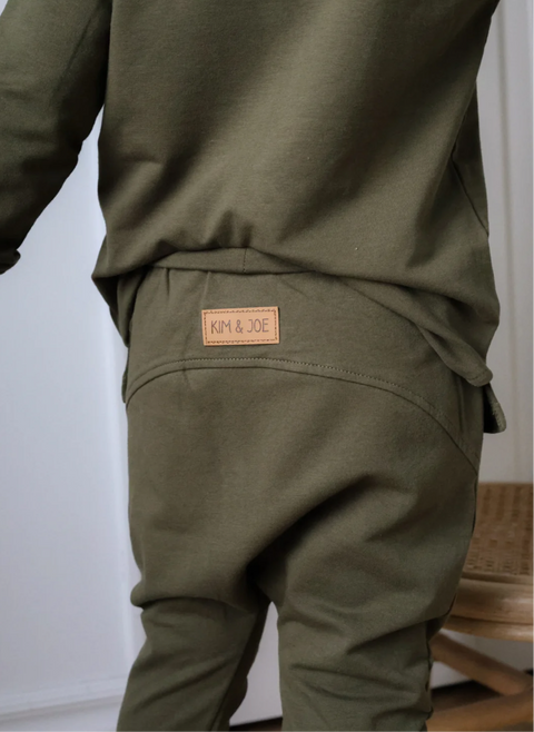 Pantalon Évolutif Vert Olive