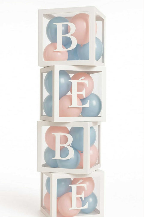 Cubes BÉBÉ Rose & Bleu