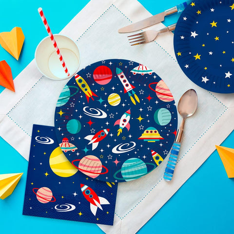 Serviette Cocktail Galaxie