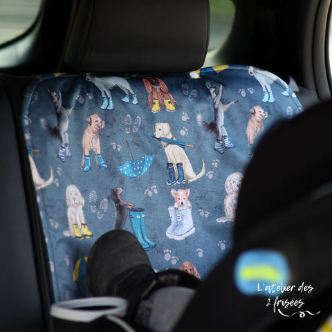 Protège-Sièges De Voiture Imperméable Évolutif Chiots