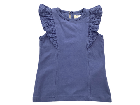 Camisole À Dentelle Bleu