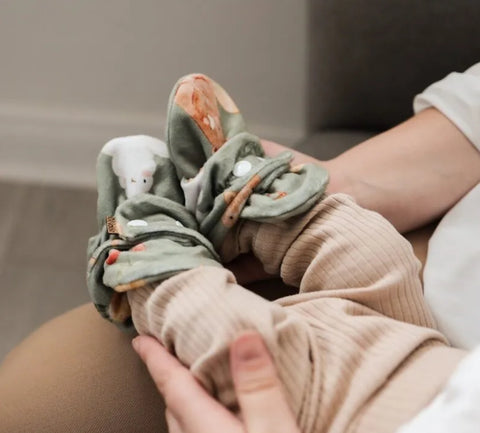 Pantoufles Ours Lamas