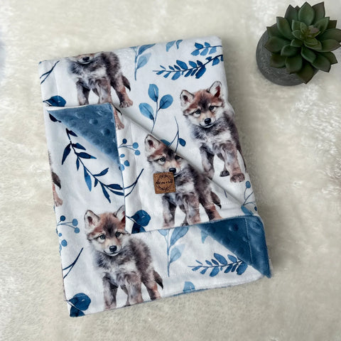 Couverture En Minky Louvetaux