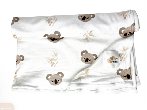 Doudou Magiks Koalas Feuillus Beige