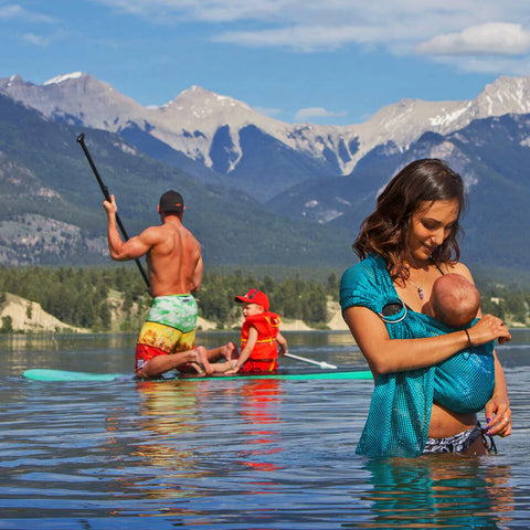 Écharpe Ajustable Air Ring Sling Aqua