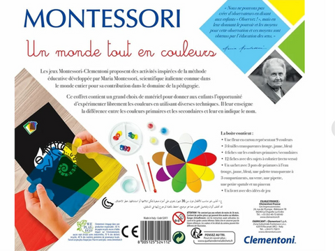 Un Monde Tout En Couleur Montessori