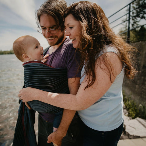 Écharpe Ajustable Tissée Ring Sling Onyx