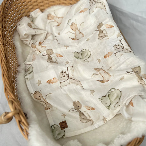 Mousseline De Bambou Dragons