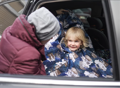 Poncho Pour L’auto Loups