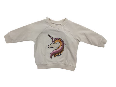 Crewneck Licorne Cygne Blanc