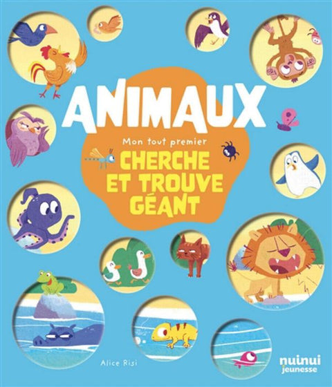 Livre Cherche & Trouve Géant Animaux