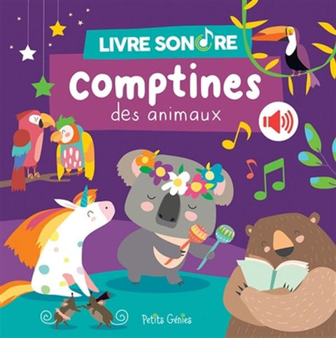 Livre Sonore Comptines Des Animaux