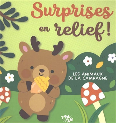 Livre Surprises En Relief Les Animaux De La Campagne