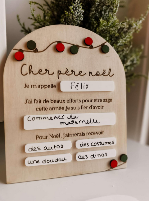 Liste De Cadeaux Effaçable