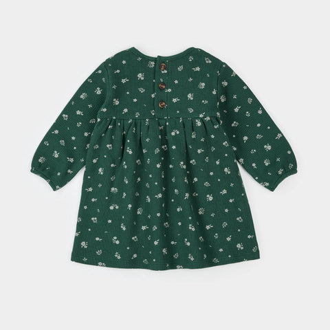 Ensemble Robe Thermique Avec Collants Imprimé Perce-neige