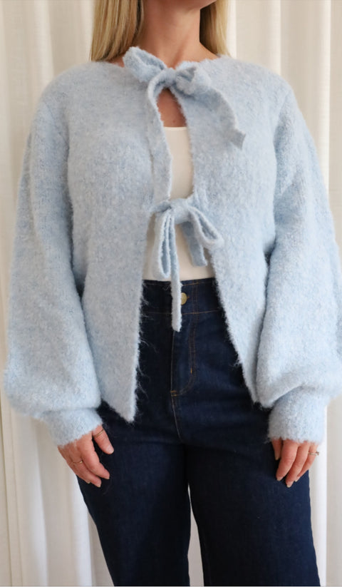 Cardigan Denise Bleu Pâle