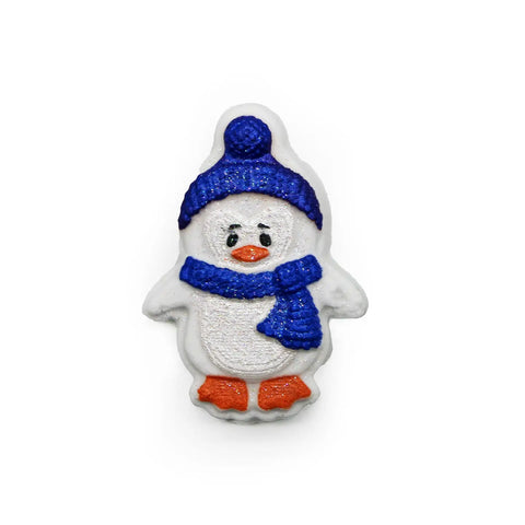Bombe De Bain Mini Pingouin Avec Tuque De Noël
