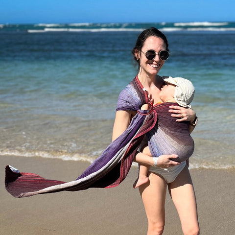 Écharpe Ajustable Tissée Ring Sling Sunset