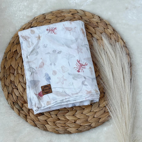 Mousseline De Bambou Sous La Mer