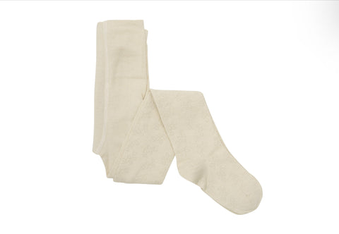 Ensemble De Collants Ivoire & Rose