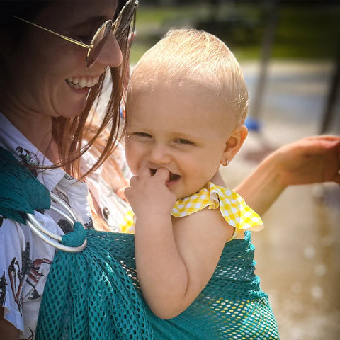 Écharpe Ajustable Air Ring Sling Aqua