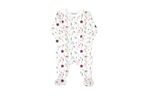 Pyjama En Modal Avec Pieds Floral