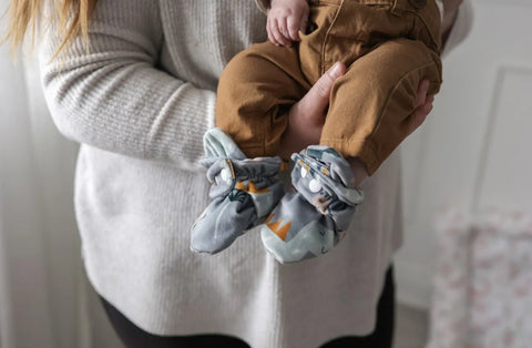 Pantoufles Dino Gris