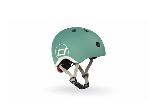 Casque Pour Bébé Vert Forêt