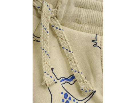 Jogging Off White Avec Chiens