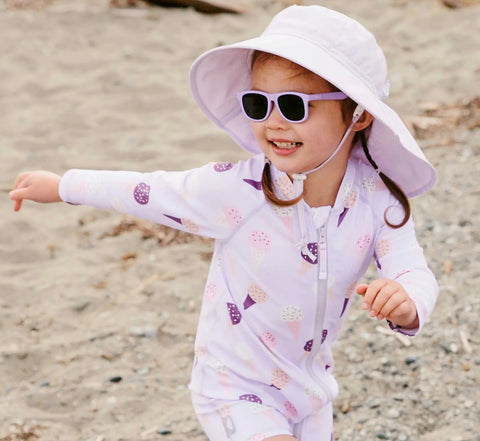 Lunette De Soleil Pour Enfants Urban Purple Popsicle Lentilles Noir