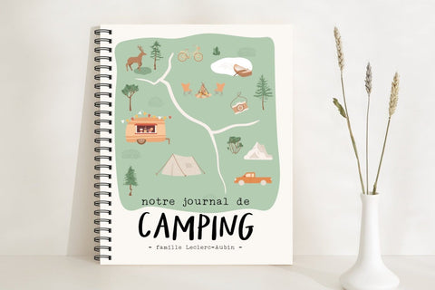 Notre Journal De Camping – Livre Souvenirs & Planification