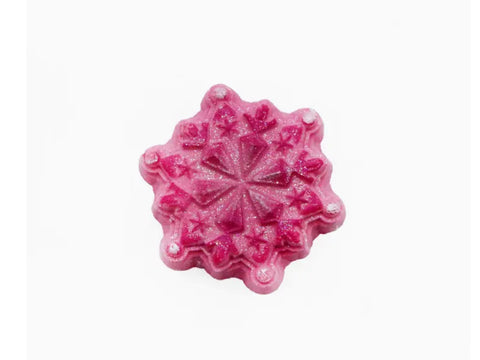 Bombe De Bain Flocon De Neige Rose