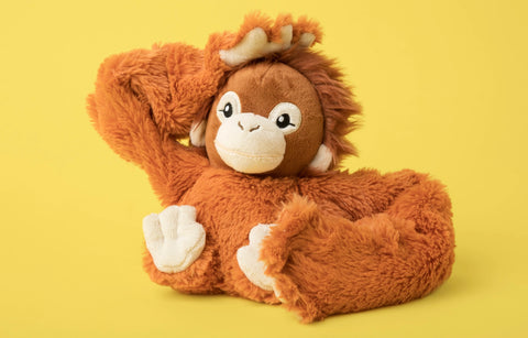 Peluche Lesté & Réchauffable Ollie L’orang-outan