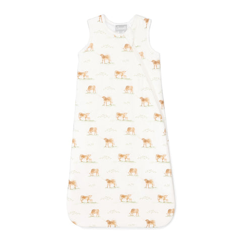 Sac De Couchage En Modal Crème À Imprimer De Vaches 0.5TOG